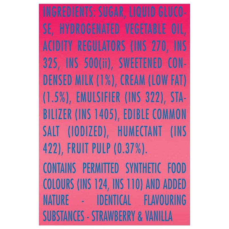 Alpenliebe Gold Candy, Cream Strawberry Flavour, 156.4g (46 Pieces)