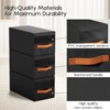 Homsorout Hat Organizer for Baseball Caps - 3 Pack Pull-Out