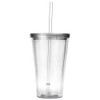 Bar Drinkstuff Double Wall Plastic Cup, 16oz, Pack of 2