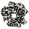 WHITE FANG ZA038 Women's Scrunchie Hair Rubber Leopard Pattern Leopard