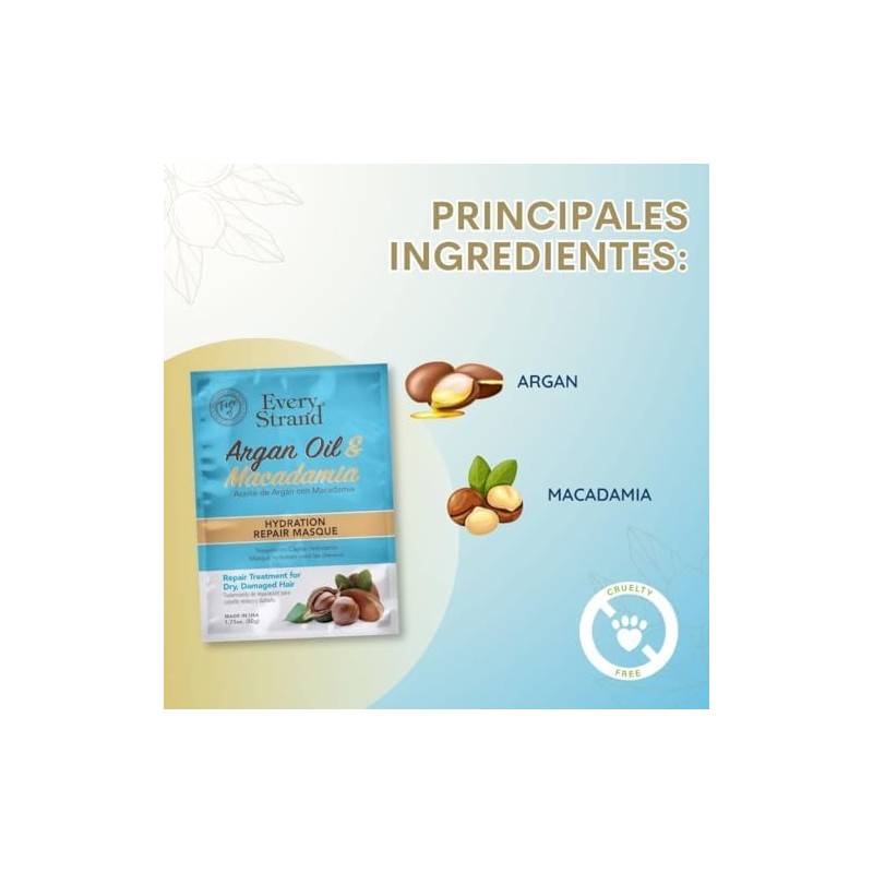 Every Strand Mascarilla en Sobre con Acetie de Argan y