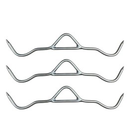 Premium 13" Stainless Steel Gambrel Hook - Heavy Duty Butcher & Hunting Tool Bundle