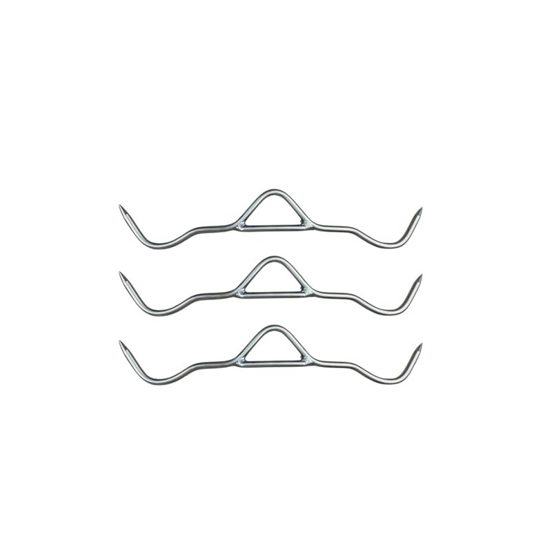 Premium 13" Stainless Steel Gambrel Hook - Heavy Duty Butcher