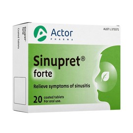 Sinupret Forte Sinusitis Relief Tab X 20