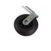 Jockey Wheel with Plastic Rim & Clamp 35MM