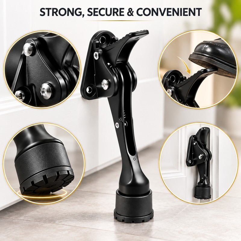 Zinc Alloy Door Stopper for Door & Wall Protection –