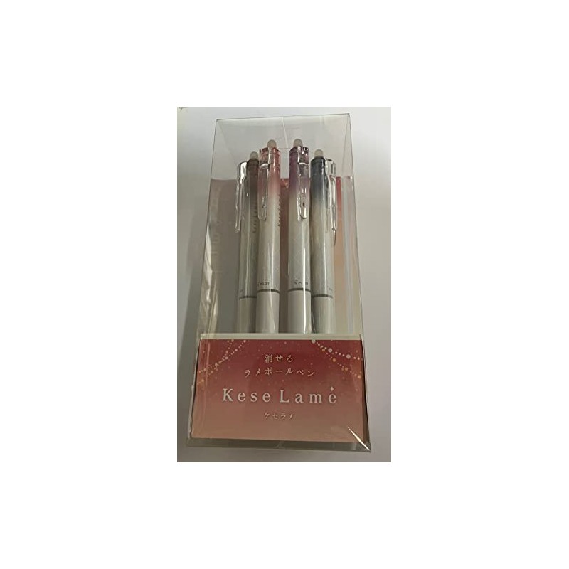PILOT Erasable Glitter Ballpoint Pen KeseLame Prism Color 6 Color