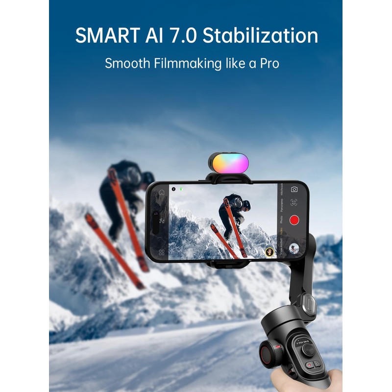 Gimbal Stabilizer Smartphone Phone Video: Smartphone Gimbal Phone Stabilizer Smartphone