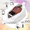 Silkfly 6 Pcs White Cotton Fanny Pack for Tie Dye