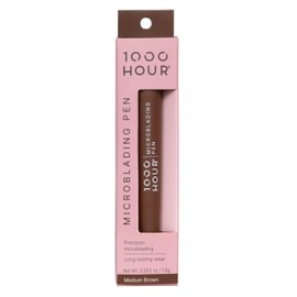 1000 Hour Micro Blading Eyebrow Pen 1.5 g, Medium Brown