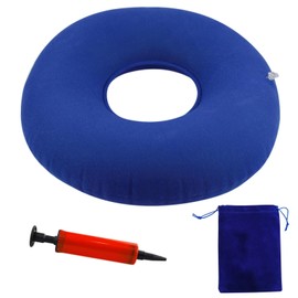 REBECASKYENS 1 Orthopedic Ring Memory Foam Seat Cushion Donut Seat Cushion Pad For Wheelchair, Car Seat, Office Or Outdoor