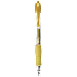 Pilot G207 Retractable Gel Rollerball 0.7 mm Tip (Single Pen) - Gold