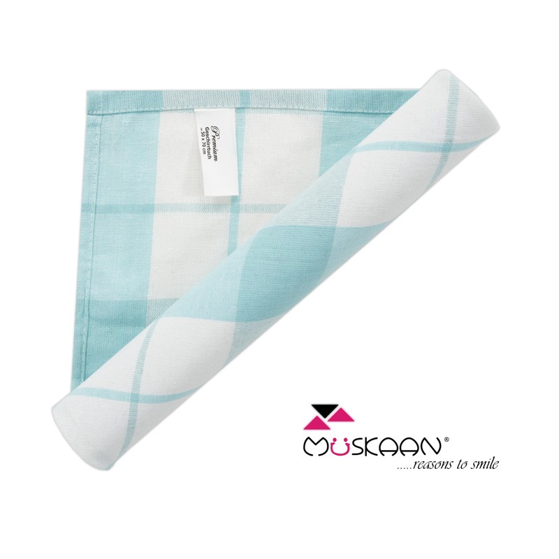 Müskaan Set of 4 Tea Towels, 50 x 70 cm,