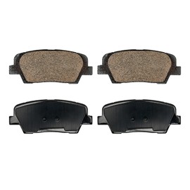 KAC - Premium Ceramic Rear Brake Pads for Kia 2016-2020 Sorento, Hyundai 2017-2018 Santa Fe Sport, Hyundai 2017-2018 Santa Fe, Hyundai 2019 Santa Fe XL
