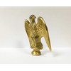 Lamp Finial-Solid Cast Brass Eagle Highly Detailed W/Dual Threads, WB