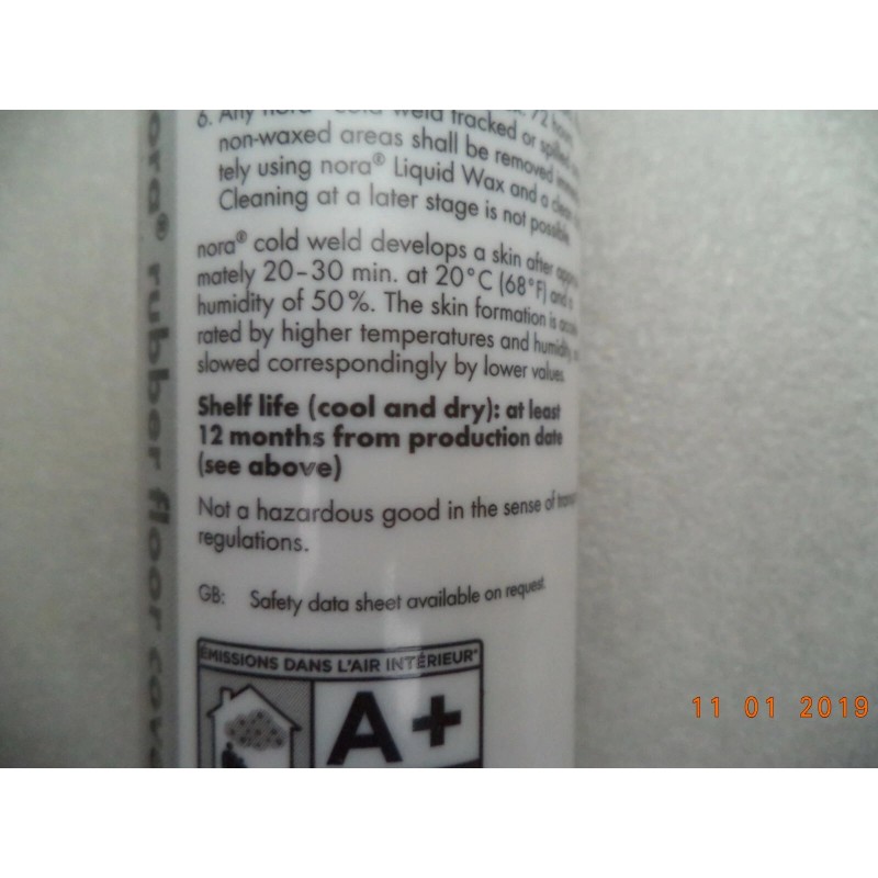 Nora® 10oz/300ml Nora 1-Component Cold Weld Stone Acoustic Flooring Adhesive