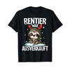 Reindeer War Ausverkauft Christmas T-Shirt, black