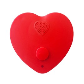 Voice Recorder for Stuffed Animal,JRGKJCP 5min Personal Voice Message Recordable Sound Recorder Chips Module for Christmas Plush Toy and Manual DIY Creative Sound Presents for Boyfriend(Red)