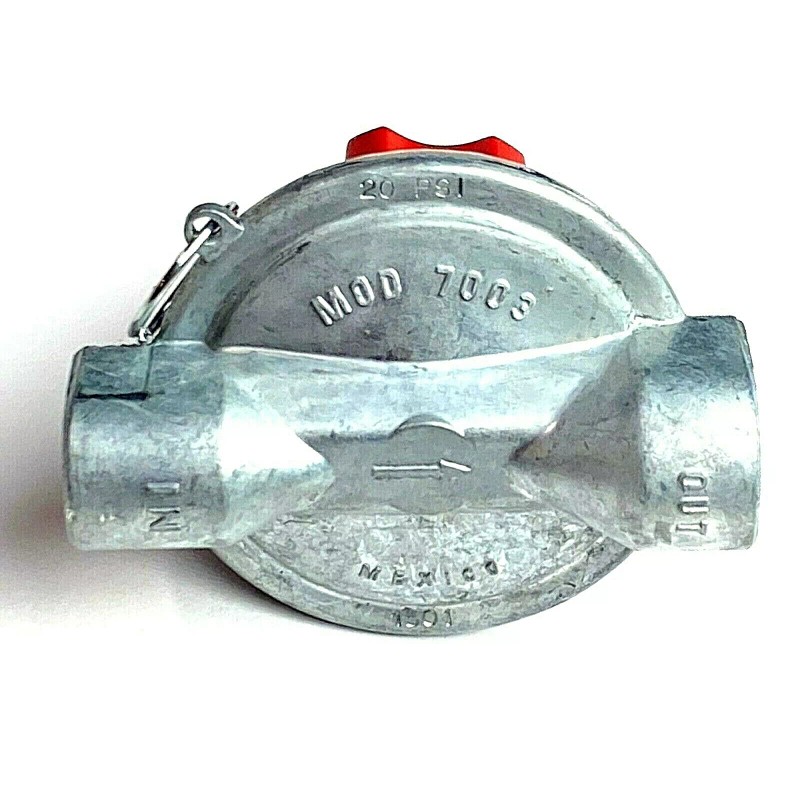 Precimex 7003 Adjustable 0-20psi Propane Regulator LP Gas Parts Valve