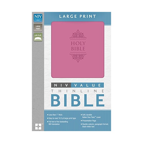 Premium Value Thinline Bible-NIV-Large Print