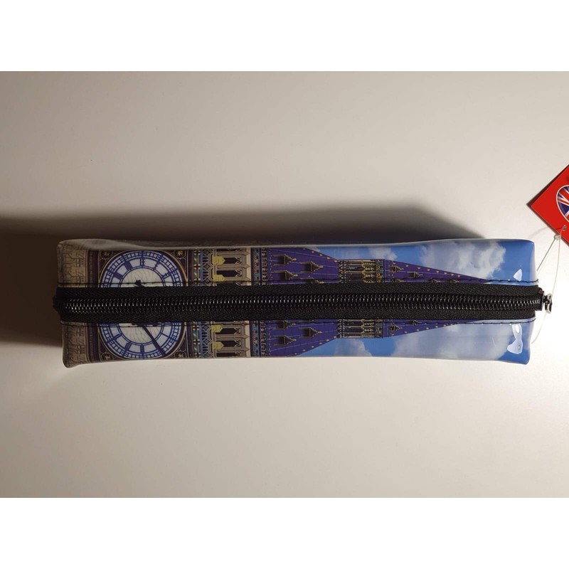 Big Ben Rectangular PVC Pencil Case - Elizabeth Tower British