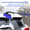 SEAAES 44 Inch Ice Scraper and Snow Brush for Car