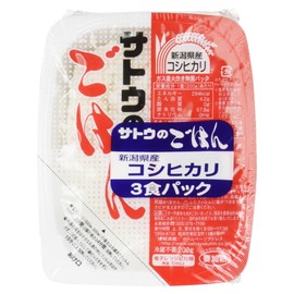 Sugar Rice, Koshihikari from Niigata Prefecture, 3 Pack