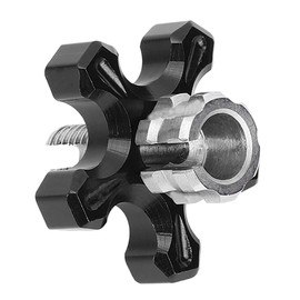 Universal CNC Aluminum Cable Adjuster Motorcycle Motorcycle Clutch Adjustment Alloy Clutch Screw Modification Black (Black)