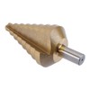 Yosoo HSS Coated Pagoda Step Drill Taper Drill for Power