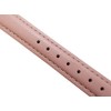 BAMBI BCA050PD Cow Leather Pink 8mm Buckle Silver Watch Band