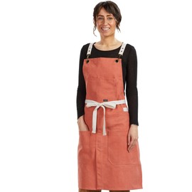 Caldo Split Leg Apron (Terracotta)