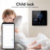 Smart Thermostat, LCD Touch Screen Programmable Digital Thermostat for Electric