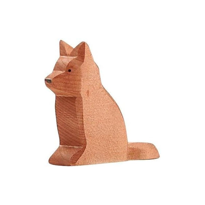 Ostheimer 10302 Hütehund aus Holz Höhe 7,7cm