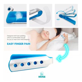 Seven Mine Férula Dedos Tipo Sombrilla [1pza, 3 Tamaños]: Alivio Dolor