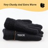 Pesaat Kids Winter Gloves Fleece Warm Toddler Boy Knitted Glove
