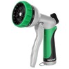 RESTMO Garden Hose Nozzle, Heavy Duty Metal Water Hose Nozzle