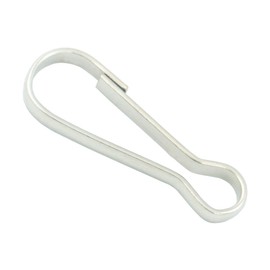 Bluemoona 100 Pcs - Metal Spring Hooks 1 1/2 38mm Purse Pulis Snap Clip for Lanyard Zipper Pull Id Card