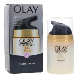 Crema De Noche Olay Total Effects 7 En 1 Antiedad 50ml