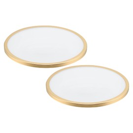 PATIKIL 6 Inch Inner Dia. Lampshade Diffuser, 2 Pieces Dustproof Dust Protection Cover Acrylic Board for Barrel Lamp Shade