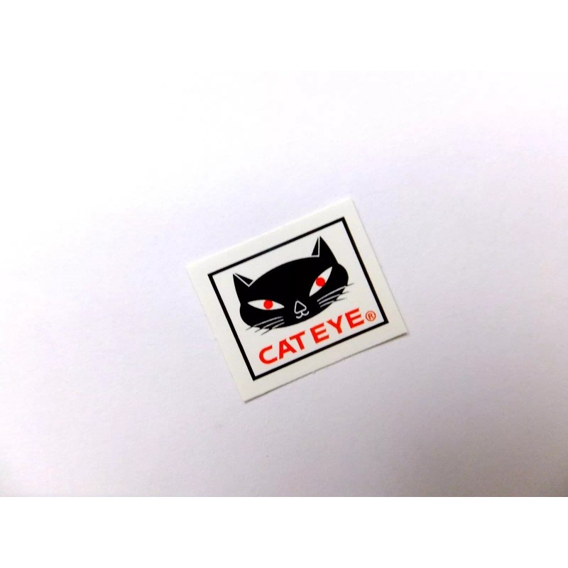 CatEye Small 1" CATEYE BIKE STICKER ride race MTB BMX