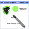 MUQIDA Windshield Cleaner Tool, Retractable Car Window Glass Wash Brush