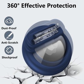 Dingfeiyu Airtag Case Kids Hidden GPS Tracker Airtag Holder Case Cover Clothes for Kids, Elderly, Pets, Backpack, Luggage