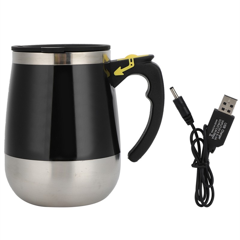 USB Charging Stainless Steel Electric Magnetic Water Cup Milk Coffee