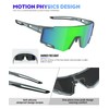 NSSIW Polarized Sunglasses-Men Sports Mens-Sunglasses: Running Sun Glasses Women Polarized