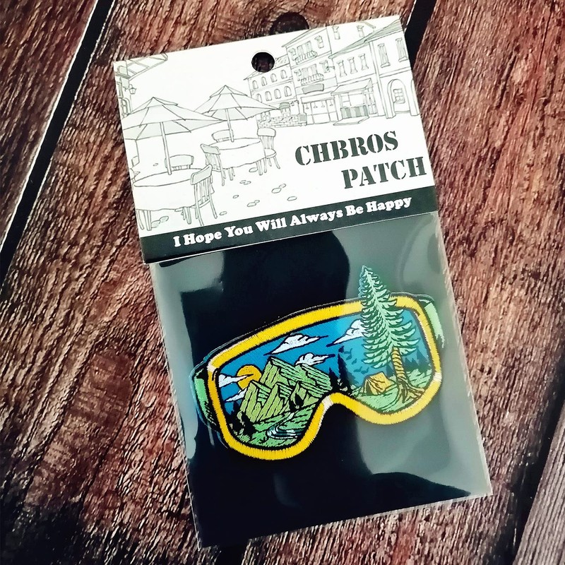 CHBROS All My Friends are Dead Dinosaur Iron on Patch
