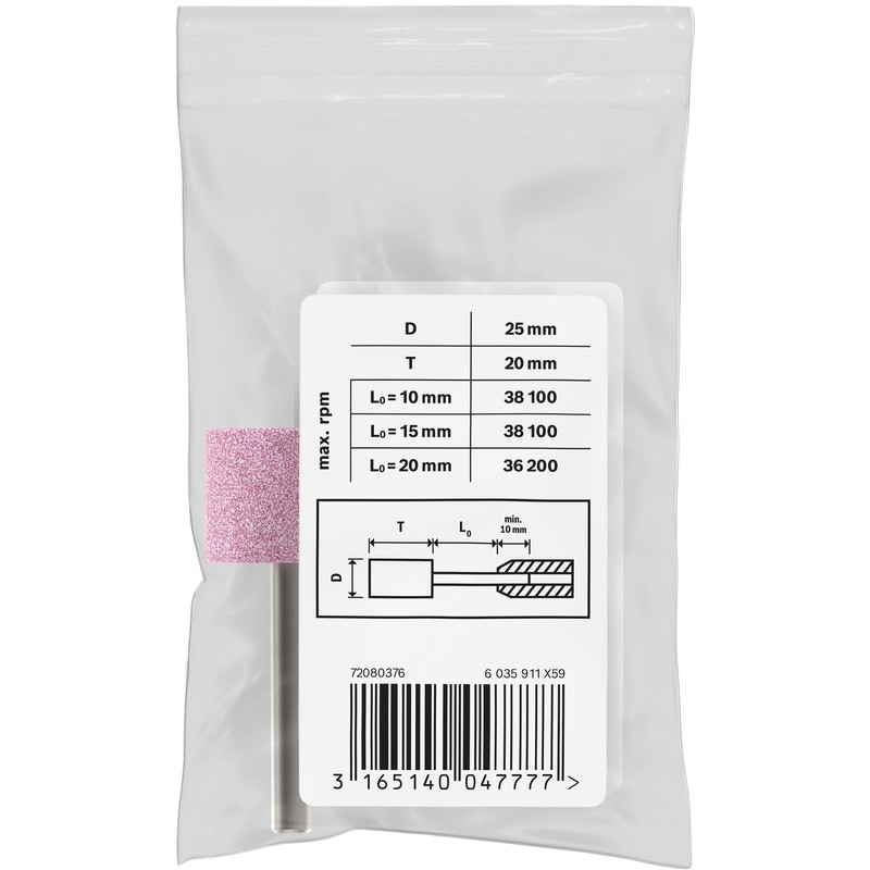 Bosch 1x PRO Steel Mounted Point Set for 6 mm