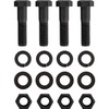 Buyers Products 8520 Replacement Pintle Hook/Combination Hitch Mounting Kit, Four