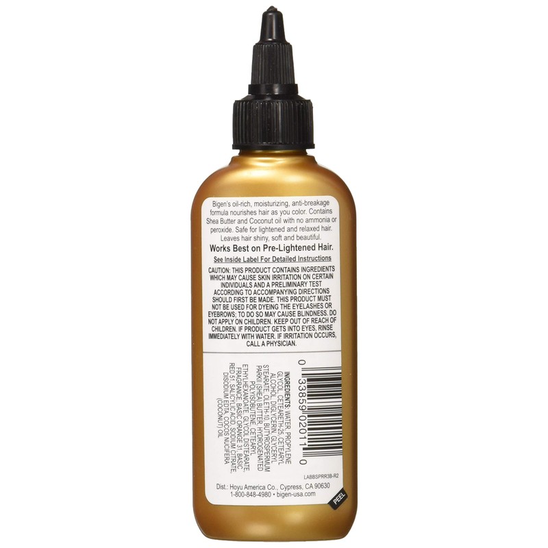 Bigen Semi Permanent Hair Color, Ruby Red, 3 Fl Oz