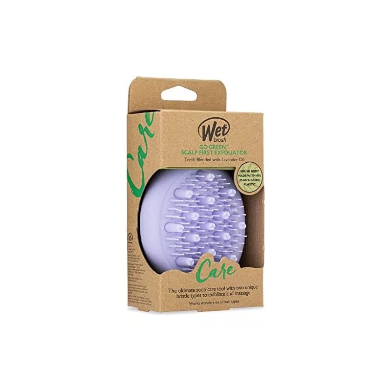 Wet Brush Primer Exfoliante Para El Cuero Cabelludo Con Cepillo