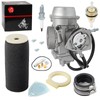 Carburetor Carb & Air Filter foam & Intake Manifold Boot